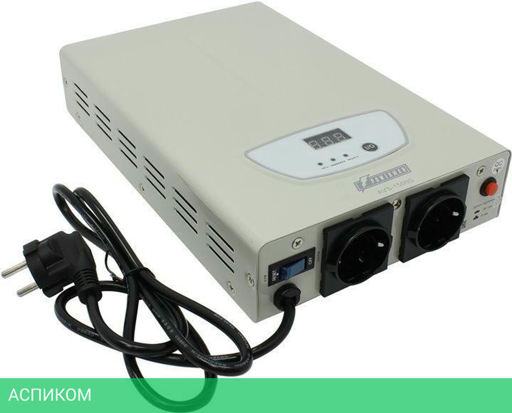 Стабилизатор напряжения PowerMan AVS 1500S