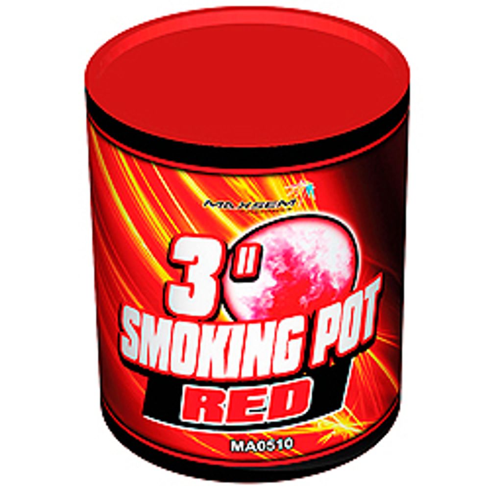Цветной-дым,SMOKING-POT-RED (60 сек)