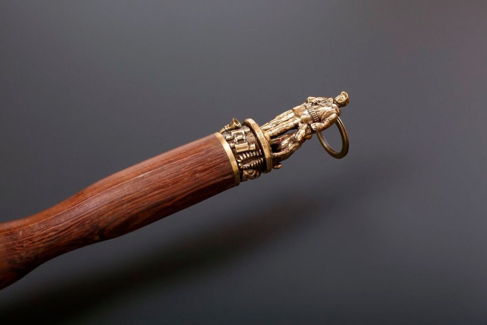 Ложка для обуви "Охотник и собака"