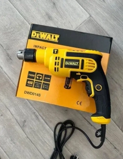 Дрель ударная электрическая / Электродрель Dewalt 710 Вт, 3000 об/мин, 48000 уд/мин, сетевая, Dewalt DWD014S