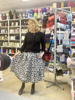 Ткань хлопок/шелк  100%-хлопок (Италия)  ш-150см   1м