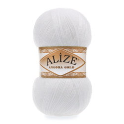 Пряжа Angora Gold, 100г, 550м, 20%шерсть,80%акрил (цена за 1 шт)