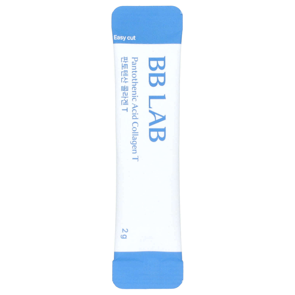 BB Lab, Collagen T с пантотеновой кислотой, 30 пакетиков по 2 г