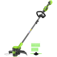 Триммер аккумуляторный Greenworks GD24LT331, 24V, 33 см, без АКБ и ЗУ (2113407)