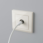 Рамка на 1 пост (слоновая кость)