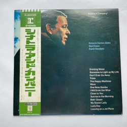 Винтажная виниловая пластинка LP Frank Sinatra Sinatra and Company (Япония 1971) (Оби)