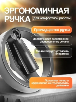 Маховик алюм 200х20х6мм (Dxdxb) с 2-мя спицами, цельнолитой, с откид ручкой