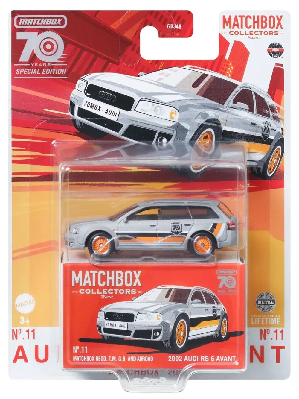 Машинка Хот Вилс Matchbox 2002 Audi RS 6 Avant GBJ48 HLJ69