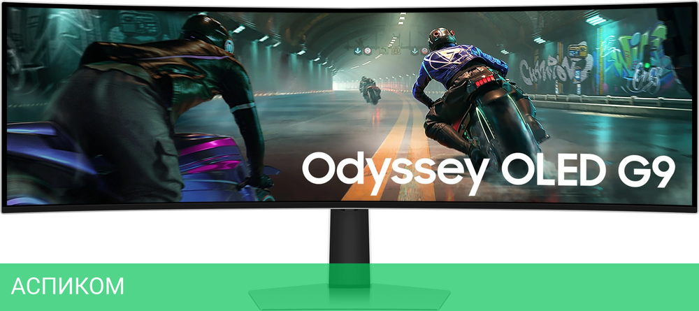 Монитор Samsung 49" Odyssey OLED G9 S49DG910SIXCI