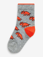 Носки хлопковые для мальчика Next 688-483, 10 шт., Серый, Синий, Зеленый