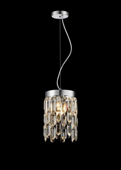 F6-ф200*H300 CHROME (1) Настенный светильник (NW)