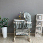 PITUSO Колыбель 3 в 1 Viana на колёсах Misty Olive/Оливковый