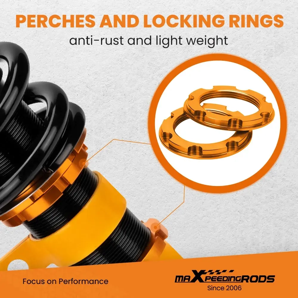 Coilover Kits подходит для автомобиля BMW 5 (F10) Sedan(01/2009-10/2016) Adj. Height Shock Absorbers lowering kit