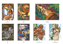 Раскраска по номерам Coloriages mysteres Disney - L'A ge de glace Ледниковый период / 9782017242154
