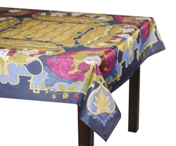 Скатерть 140x140 Blonder Home Expensive синяя