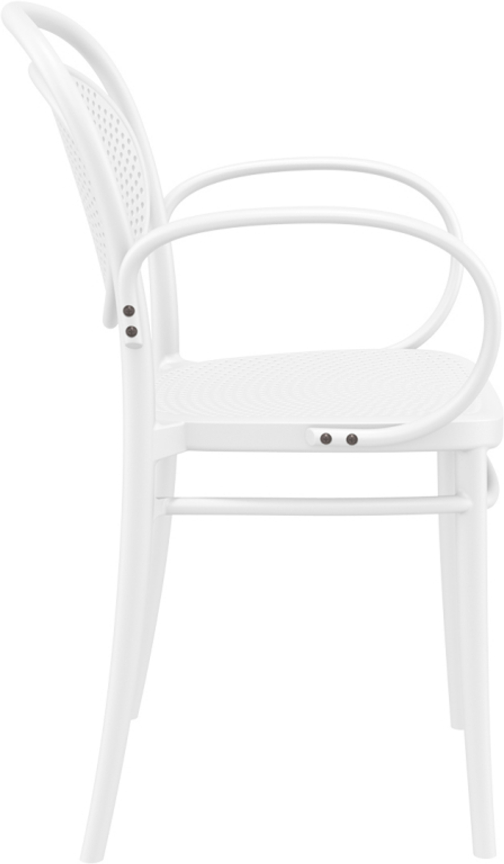 Кресло пластиковое Siesta Contract Marcel XL, белый