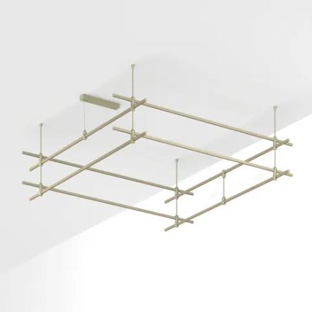 Основание ART-APRIORI-QUADRAT-2-ROD-400-2000x2000 (OG) (Arlight, IP20 Металл, 3 года) 054422