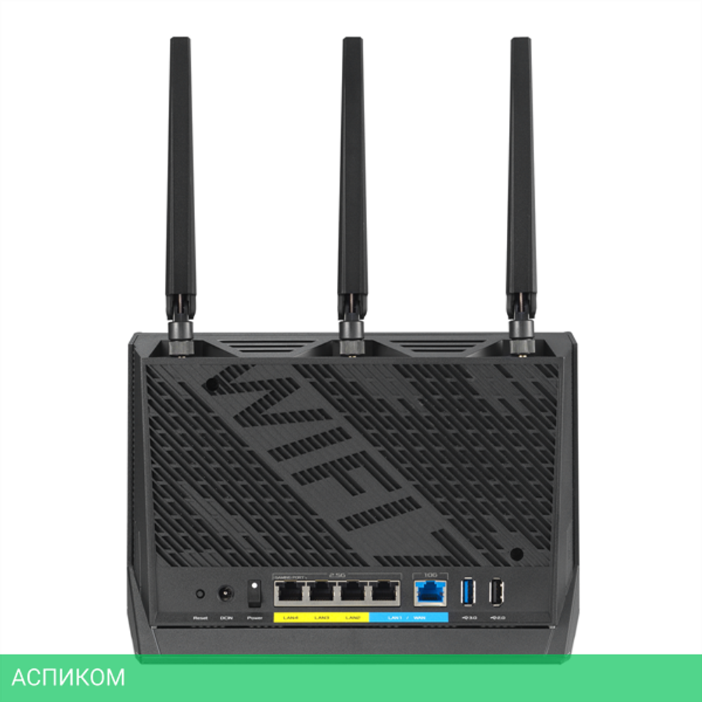 Роутер Asus RT-BE86U BE6800 черный