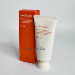 Маска для лица очищающая с белым женьшенем SULWHASOO White Ginseng Radiance Refining. 35мл