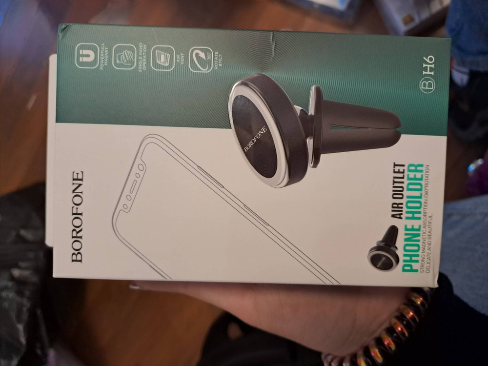 Автодержатель Borofone BH6 (Black)