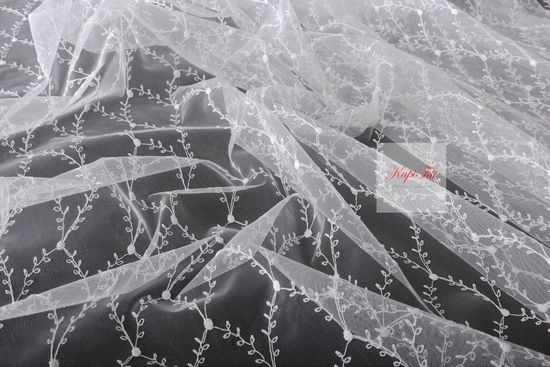 Штора-арка Мадлен (белая)