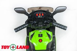 Детский электромотоцикл Toyland Minimoto LQ 158 зеленый