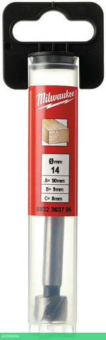 Сверло Milwaukee Forstner 14x50/90мм (4932363705)