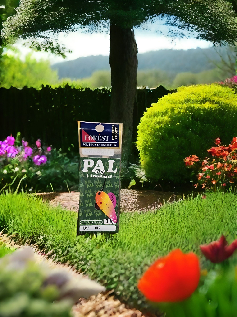 Блесна PAL Forest 3.8g на форель, голавль, хариус.