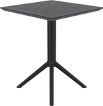 Стол пластиковый складной Siesta Contract Sky Folding Table 60, черный