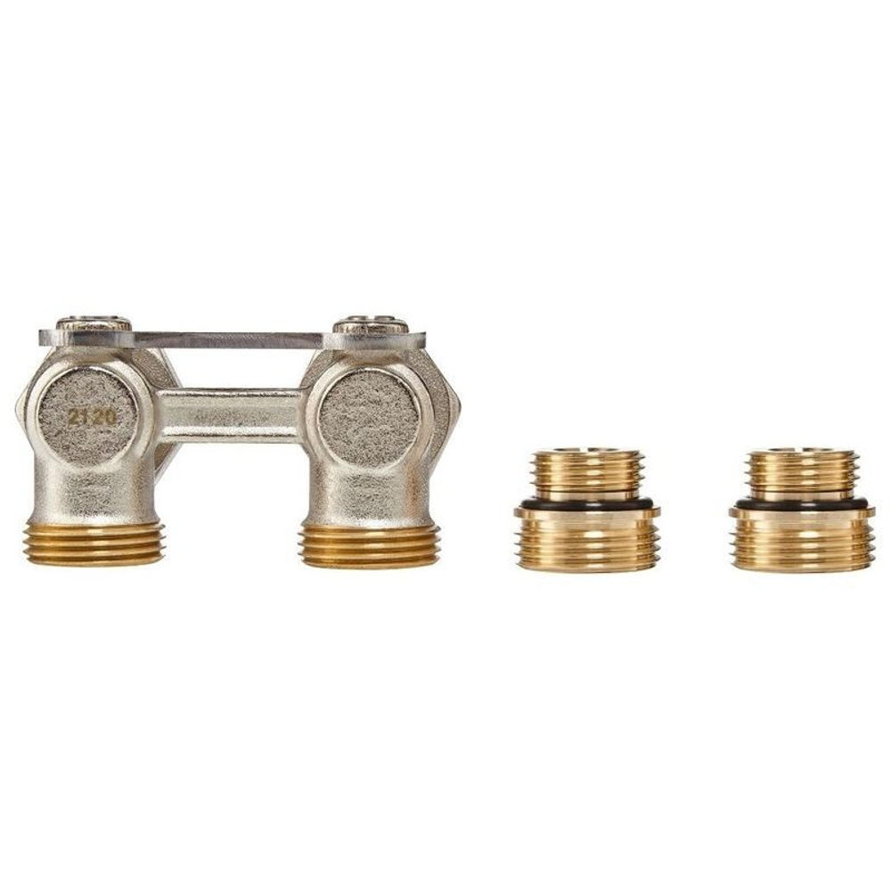 Узел нижнего подключения угловой Royal Thermo 1/2"х3/4"EK