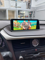 Магнитола для Lexus RX200t, RX300, RX350, RX450h 2015-2019 AL20 (взамен 8" экрана) - Radiola RDL-LEX-RX15-Low-685 12.3" монитор на Android 14, 8Гб+128Гб, CarPlay, 4G SIM-слот