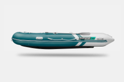 Надувная лодка GLADIATOR E380S морской зеленый-белый