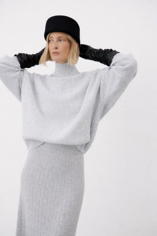 Свитер арка с кашемиром