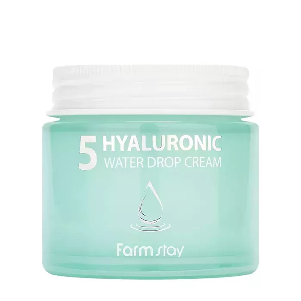 FarmStay Крем-гель для лица с 5 видами гиалуроновой кислоты 5 Hyaluronic water drop cream