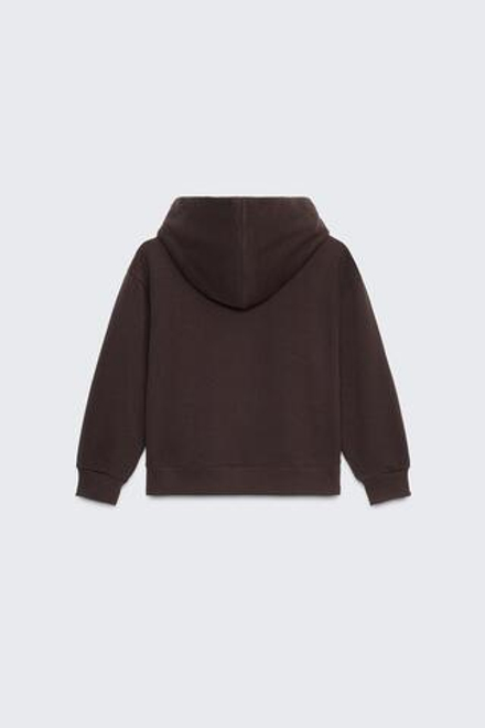 ZARA ТОЛСТОВКА С ПРИНТОМ © 50TH ANNIVERSARY, КОРИЧНЕВЫЙ