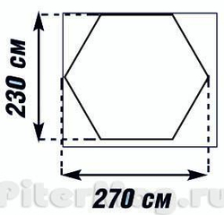 Палатка для зимней рыбалки Митек Нельма 3