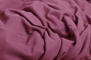 Kadife (пыльная роза). Шторы из стриженного бархата