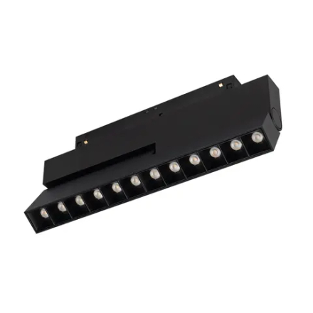 Светильник MAG-ORIENT-LASER-FOLD-S230-12W Warm3000 (BK, 30 deg, 48V) (Arlight, IP20 Металл, 5 лет) 034643(1)