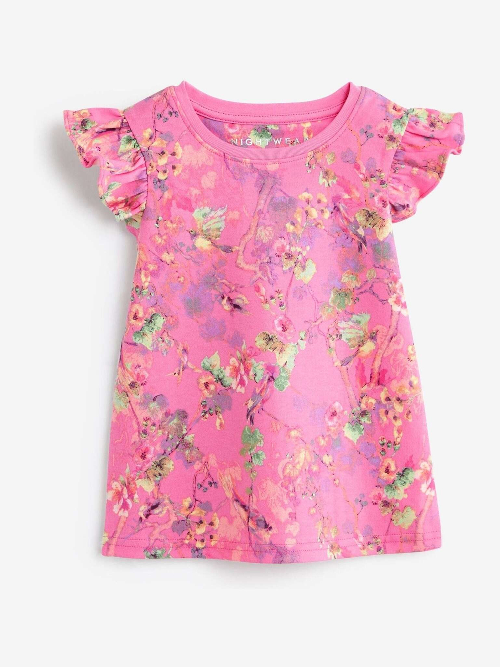 Пижама для девочки Next 604-291, 3 шт., Розовый, Светло-желтый