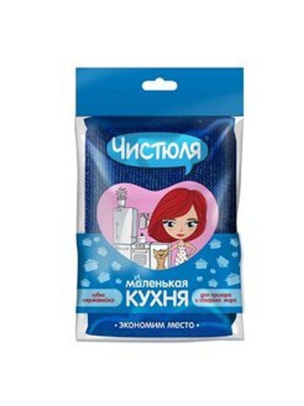 Мочалка из нержавеющей стали Чистюля