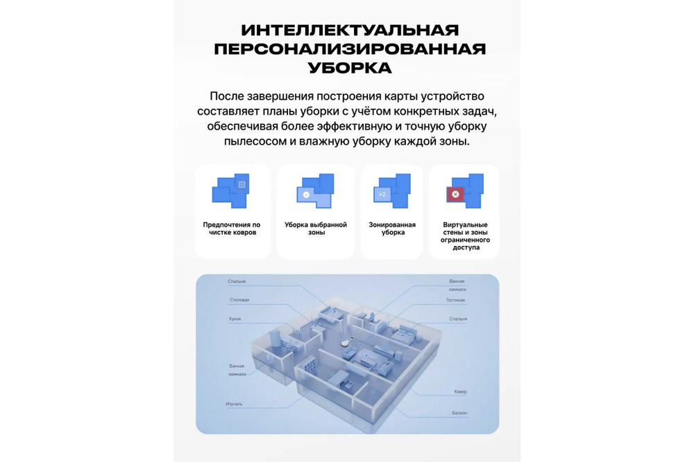 Робот-пылесос Xiaomi Robot Vacuum S40C, белый