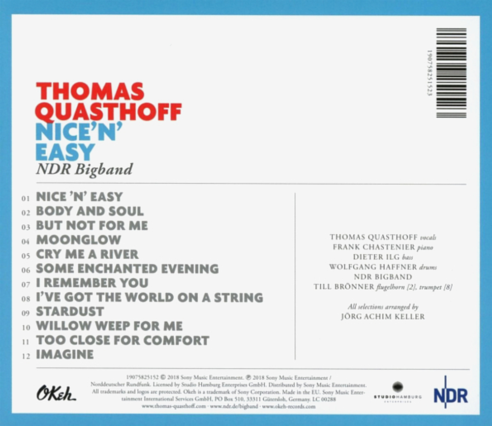 Thomas Quasthoff / Nice 'N' Easy (CD)