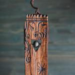 Панно щепное "Обь" (талисман любви)