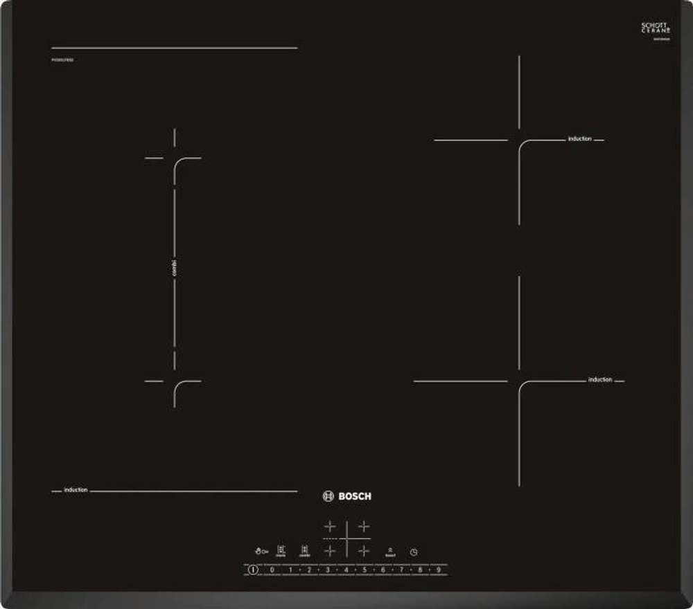 Встраиваемая индукционная варочная панель Bosch PVS611FB5E