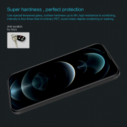 Защитное стекло с прозрачными рамками от Nillkin для iPhone 13 Pro Max и 14 Plus, серия H Anti-Explosion Glass Screen Protector