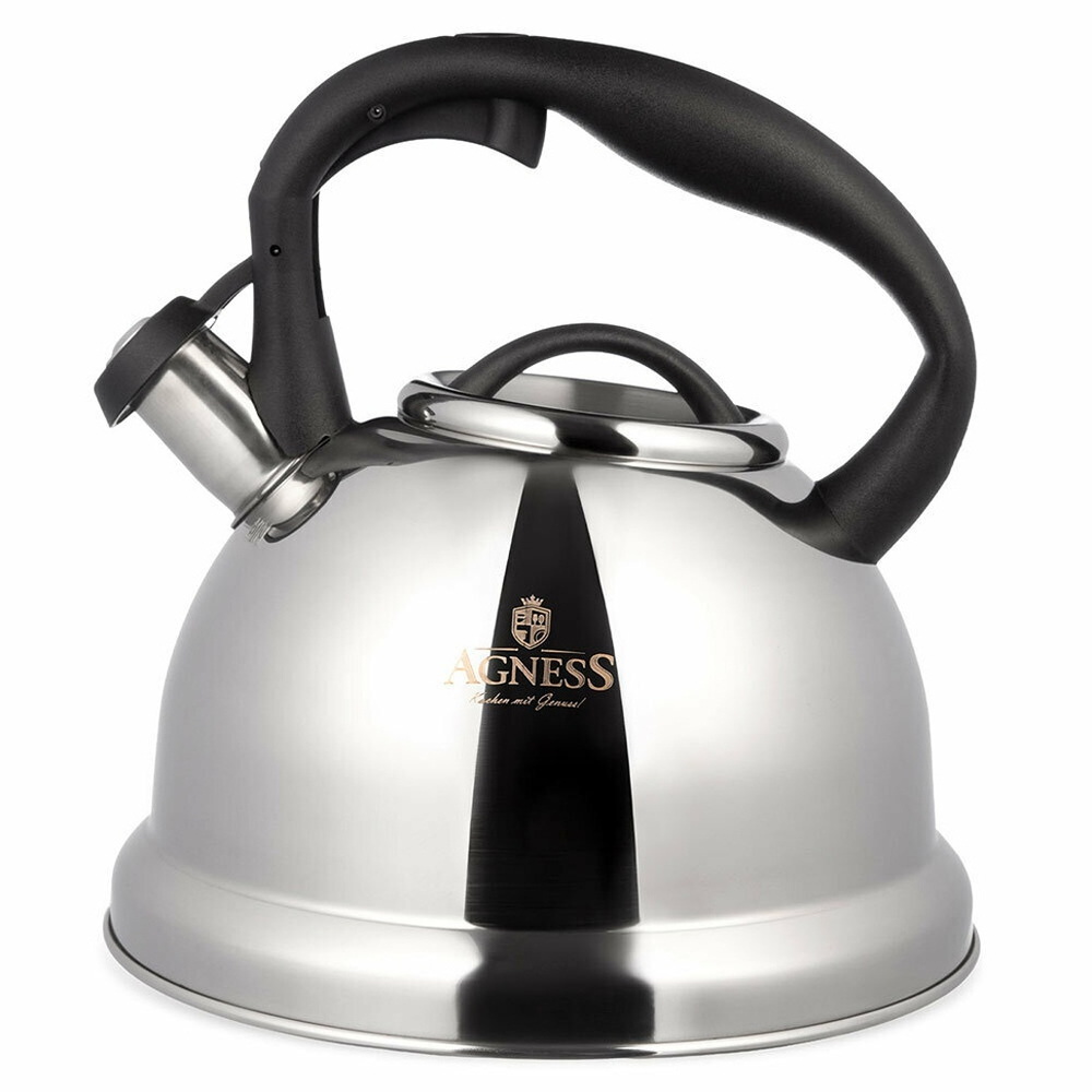 Чайник 3,1л нерж со свистком, 937-035