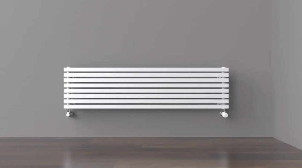 Горизонтальные дизайн-радиаторы QUADRUM 1563мм с нижним подключением