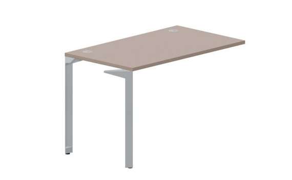 Стол 118х68х75см (2 громмета) - приставной элемент