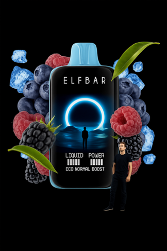 ELF BAR Moon Night 40000 - Blue Razz Ice (5% nic)