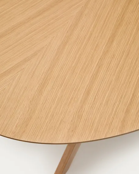 Стол Naanim овальный 180x110 см, шпон дуба